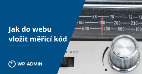Jak na web vložit měřicí kód