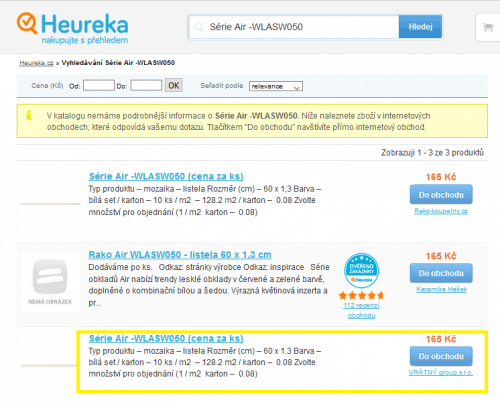 Migrace velkého e-shopu na nový hosting 3 heureka