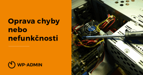 wordpress odstraneni chyb