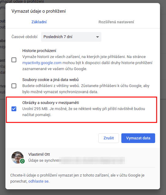 Časté WordPress otázky a odpovědi 3 vymazat udaje prohlizeni