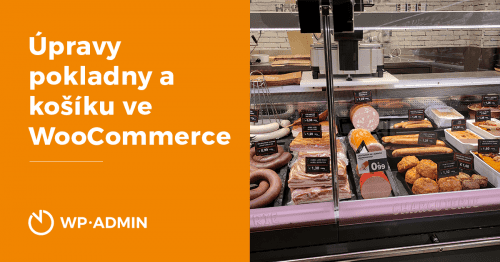 úpravy pokladny a košíku woocommerce