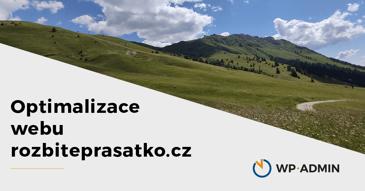 zrychlení webu rozbiteprasatko.cz