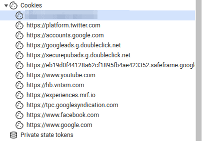 Cookies třetích stran přestanou fungovat 1 Seznam cookies v prohlížeči
