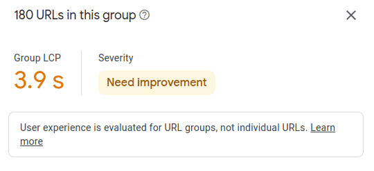 Skupiny stránek v SC