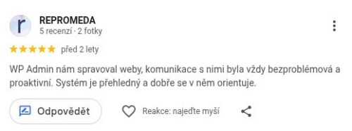 Google recenze Repro