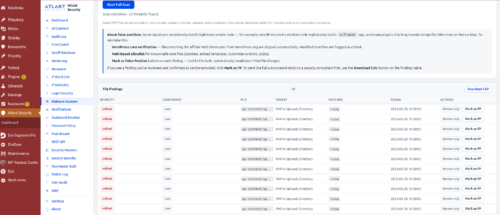 Plugin Atlatn Security je silnou konkurencí zavedenému Wordfence atlant-security